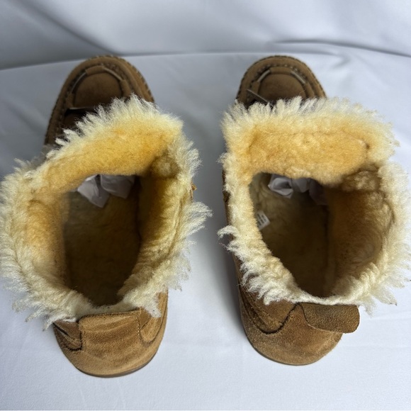 LL Bean Men's Wicked Good Lodge Chukkas Booties Moccasins Brown Size 10 Medium - Picture 5 of 14